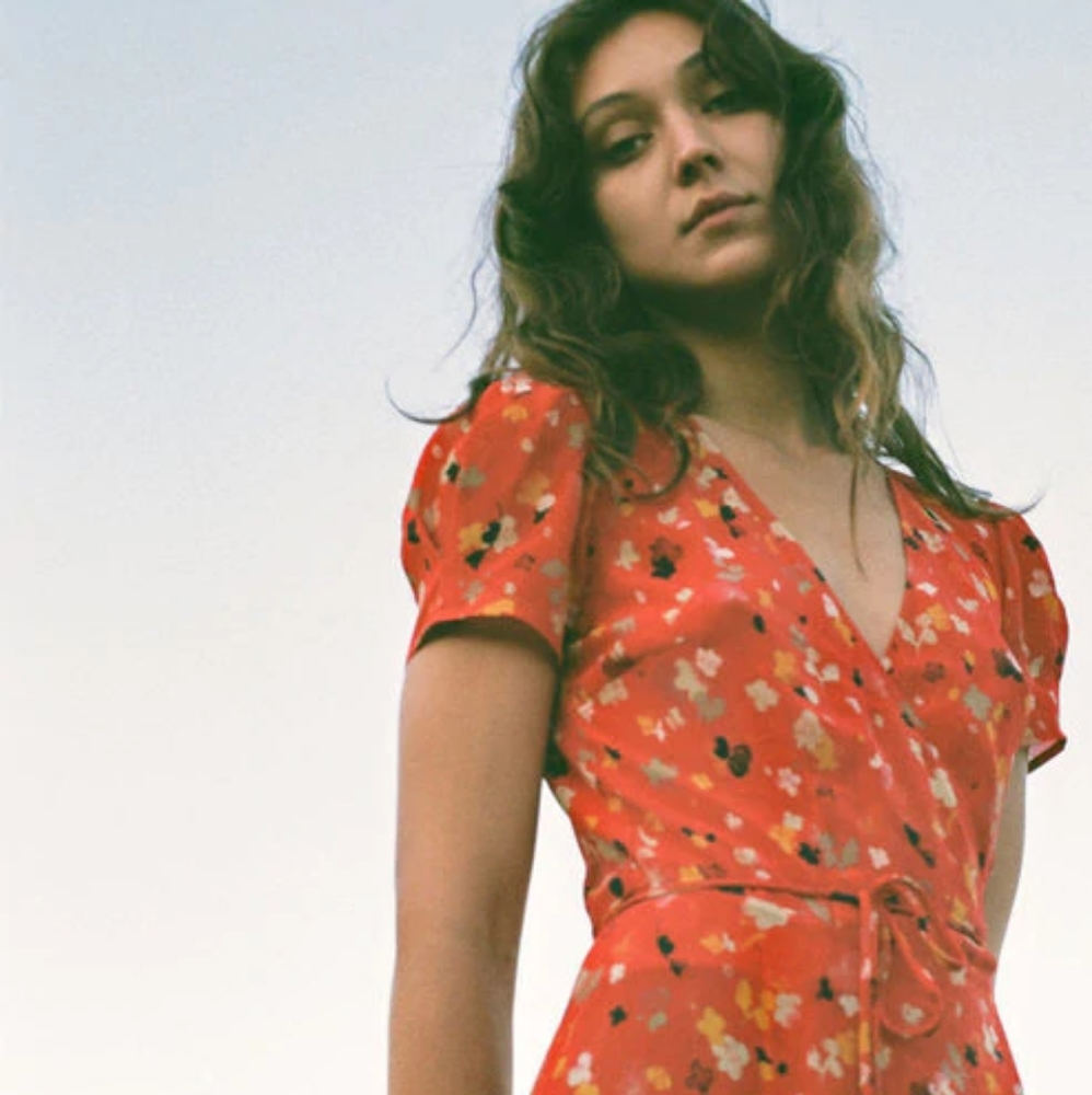 Realisation par The teale Rouge fleur dress